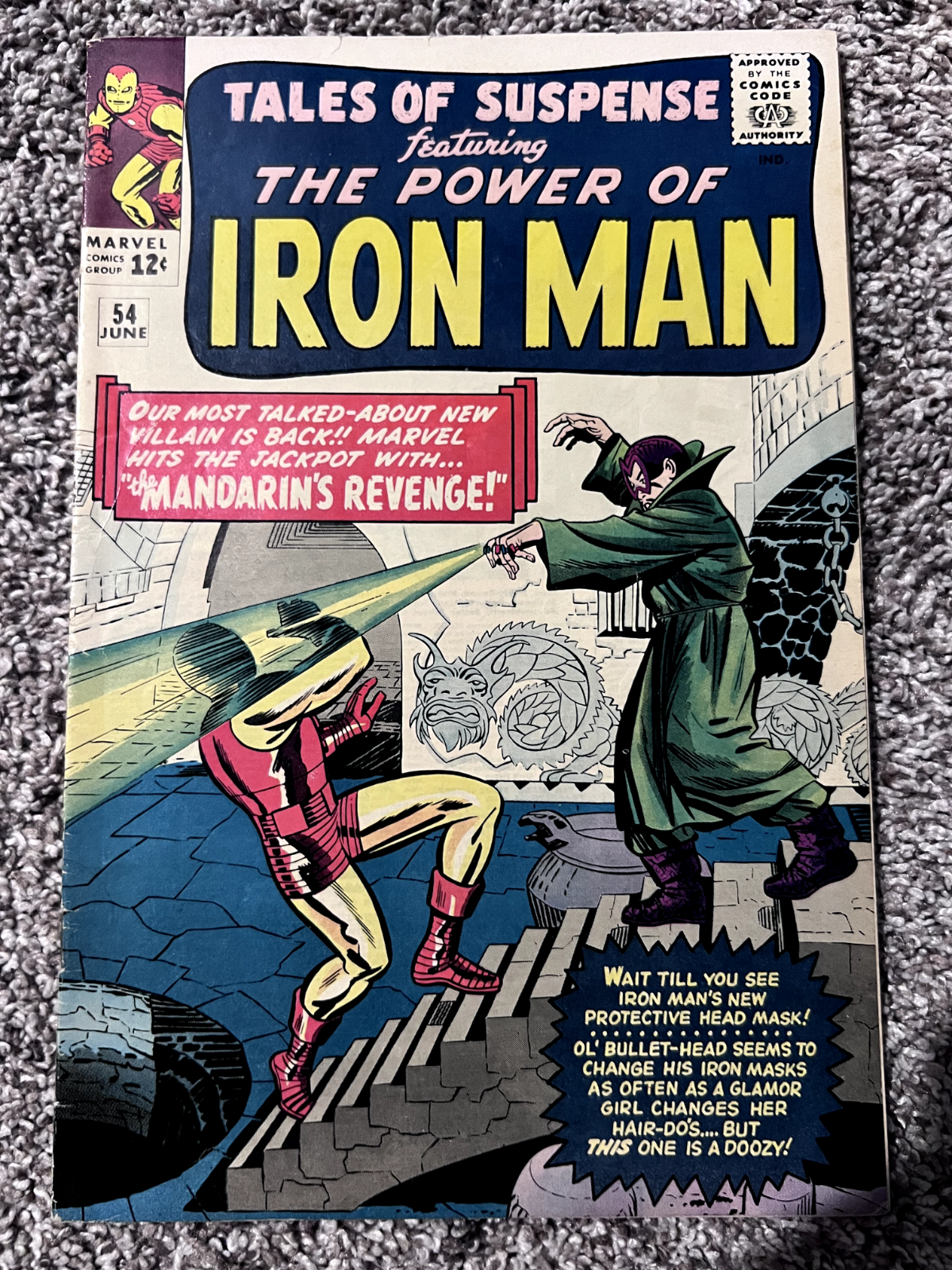 Tales of Suspense #54 VG+ Manoarin's Revenge