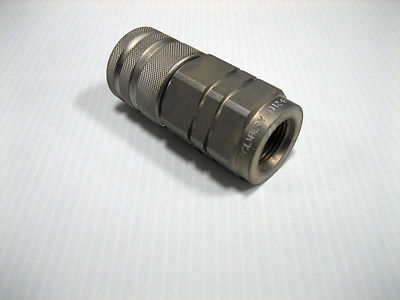 Barca Hinchable 1) Holmbury HQ12-F-08N ISO16028,1/2" No Spill Coupler, 1/2" NPT Port, Fast Ship Acoplador Parker Eaton Dixon Compatible