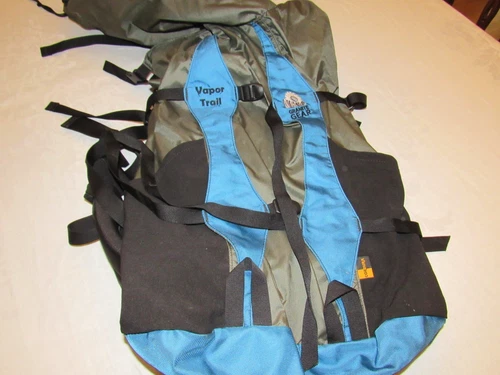 Granite Gear Vapor Trail Hiking Pack Outdoor Backpack Lightweight Gray Blue