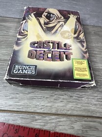 Castle Of Deceit CIB Nintendo Game NES Damaged Box Former Rental