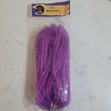 Mesh Tubing Deco FLEX TUBE for Rope Bowls Wreaths Crafts Hair Design Flexible