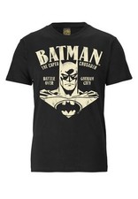 TRAKTOR® - Comics - Superheld - GC - Batman - Portrait - T-Shirt Print, schwarz 