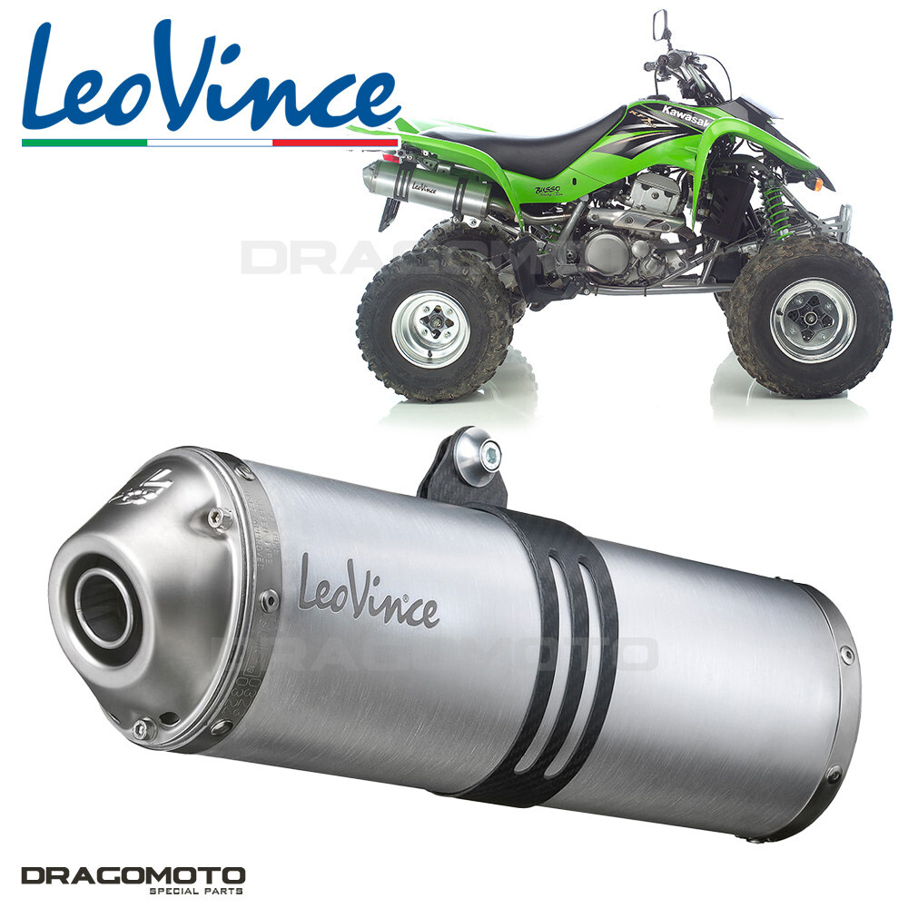 Silencieux Leovince X3 Suzuki LTZ 400 ligne échappement quad homologué 2x4 tout terrain