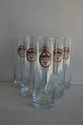 6 Peters-Kölsch-Gläser 0,3 Liter Kölschgläser Kölschstangen Biergläser Kölsch