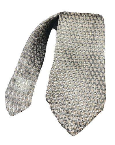 Cravate FAÇONNABLE 100% Soie Beige Vintage – Élégance Intemporelle Pour Homme