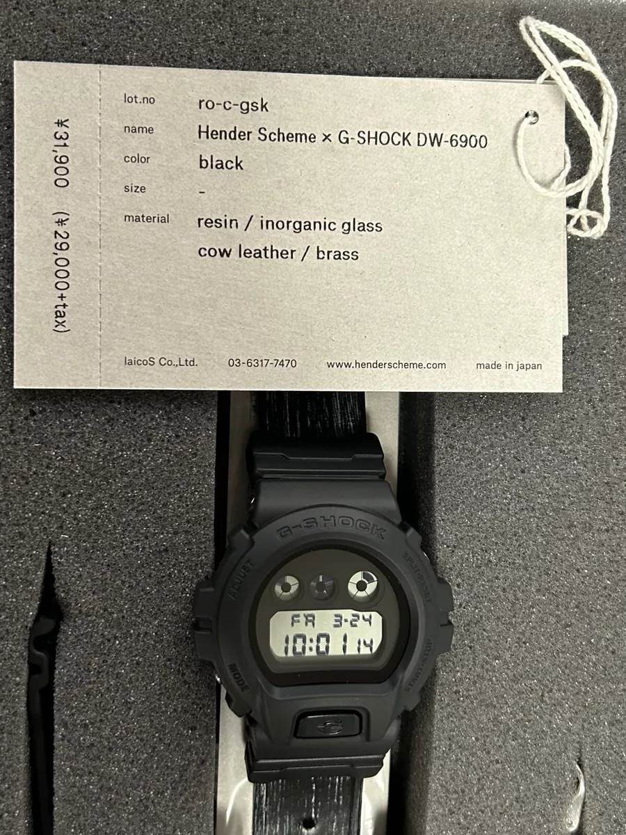 史上最も激安 hender DW-6900 G-SHOCK scheme 腕時計(デジタル