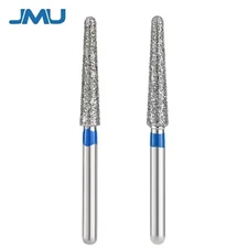 JMU Dental Diamond Burs Round End Taper FG 856L-020M/856L-023M Medium Grit