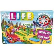 The Game of Life Hasbro Family Board Game Classic Kids Adults Children