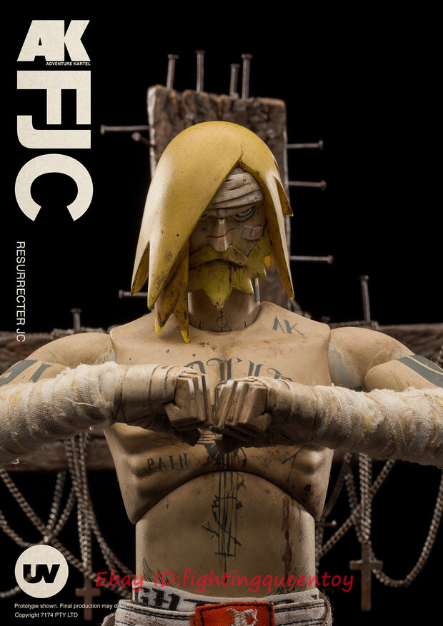 UNDERVERSE UV Fighting Jesus Resurrecter JC 1/6 Scale Figure