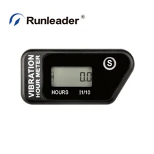 Digital Vibration Hour Meter Programmable Maintenance Waterproof IP68