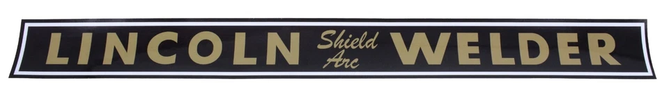LINCOLN ELECTRIC Old Style Lincoln Welder Name Plate Decal