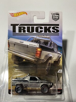 名作 SOBUT BRAND HITRIBE 163 ハイトラ HOT WHEELS 2016 Premium Car Culture Trucks Subaru Brat #3/5 Real