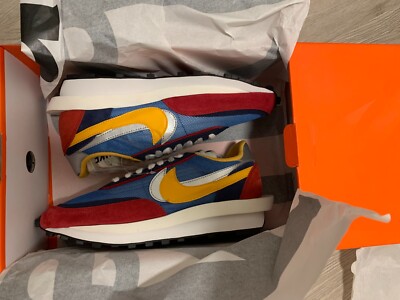 Nike LD Waffle Sacai Blue Multi (10) sacai x Nike LDWaffle Varsity Blue for Sale | Authenticity  main image 4