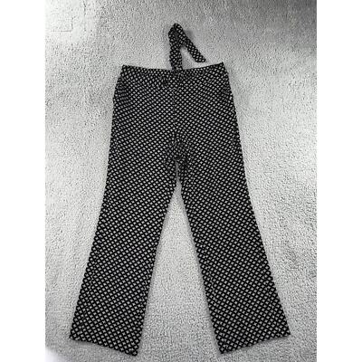 Libby Edelman Pants Women Medium Flowy Boho High Waist Belted Career Office