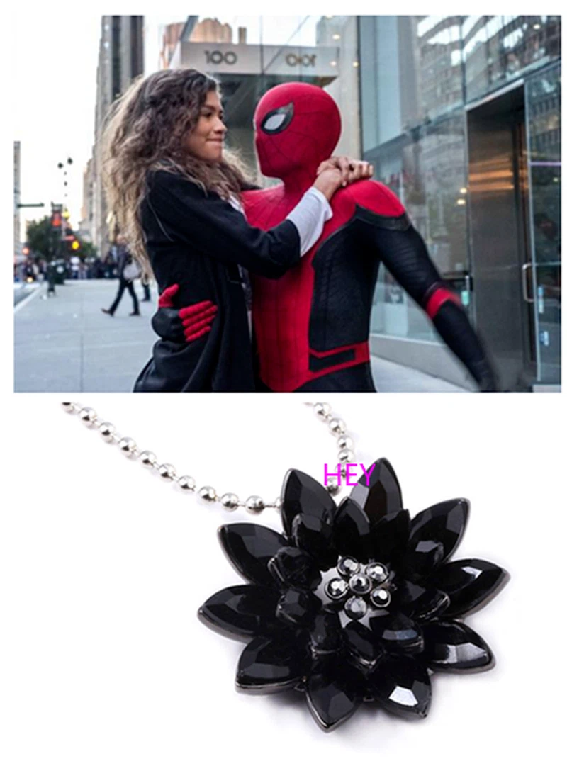 Black dahlia pendant deals