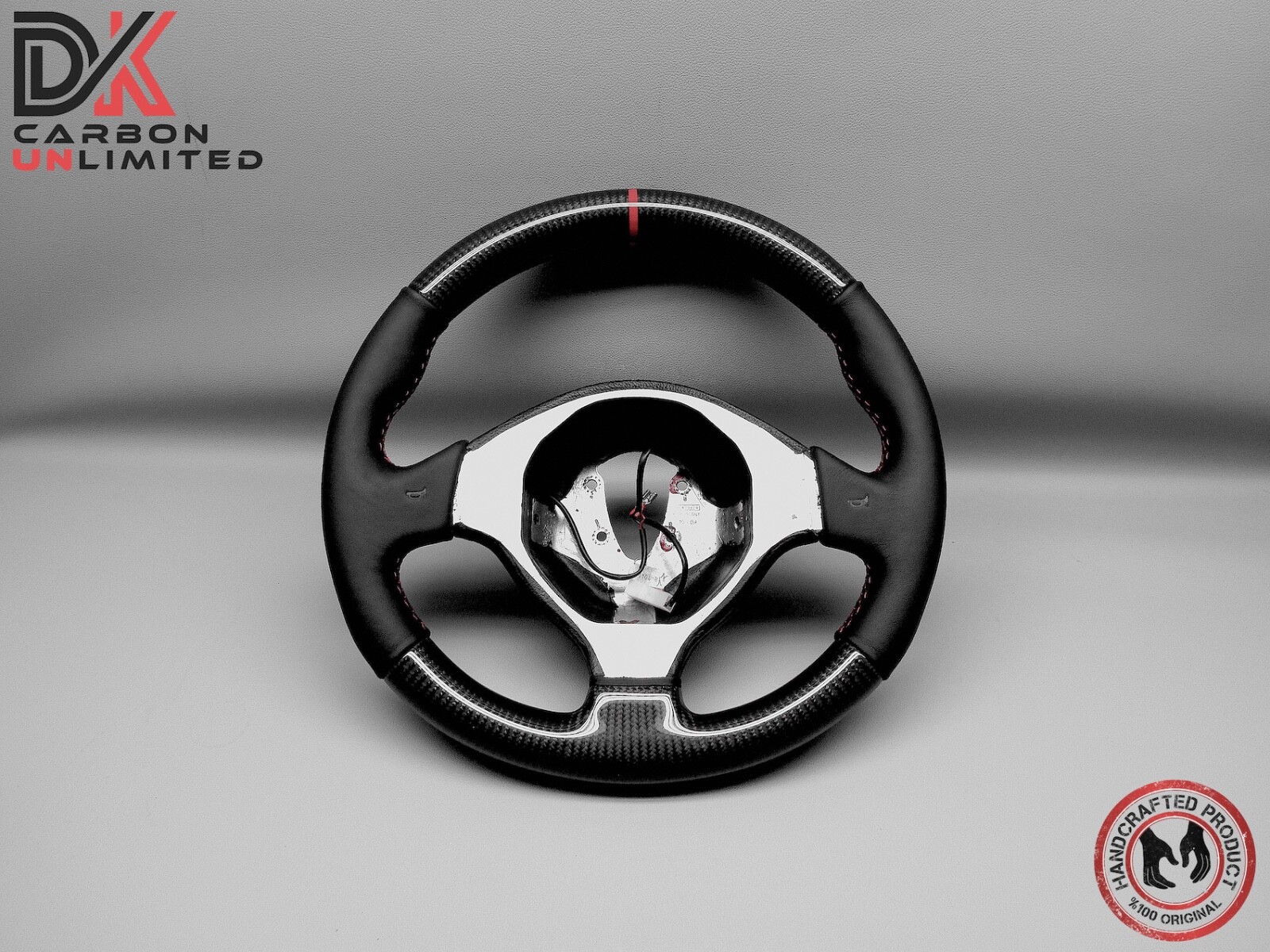 Lamborghini Murcielago LP640 LP650 LP670 Napa Red Ring Carbon Steering Wheel v1
