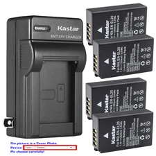 Kastar Battery AC Wall Charger for Nikon EN-EL20 MH-27 & Nikon 1 J1 1J1 Camera