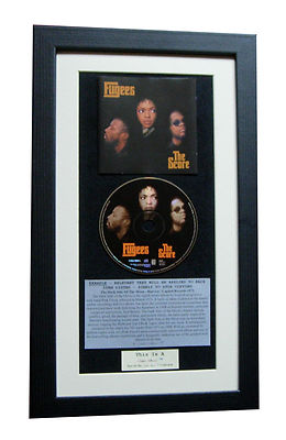 FUGEES The Score KLASSISCHES CD-Album GALERIEQUALITÄT GERAHMT + EXPRESSVERSAND WELTWEIT