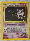 Pokémon Sabrina's Gengar English Gym Heroes 14/132 Unlimited Holo Rare (Swirl)🌀