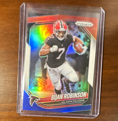 2023 Panini Prizm Bijan Robinson Atlanta Falcons #96 Prizm Parallel Card