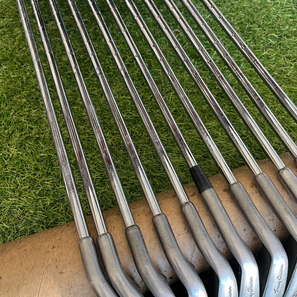 Tommy Armour 845s Silver Scot 1-SW Iron Set Steel Stiff Flex New Grips - Image 4 of 4