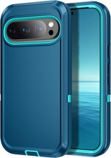 Google Pixel 10 Pro XL Case Heavy Duty Shockproof Dust/Drop Proof 3 Layers Prote