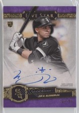 2021 Topps Five Star Auto Purple 9/50 Nick Madrigal #FSA-NMW Auto 0hr3