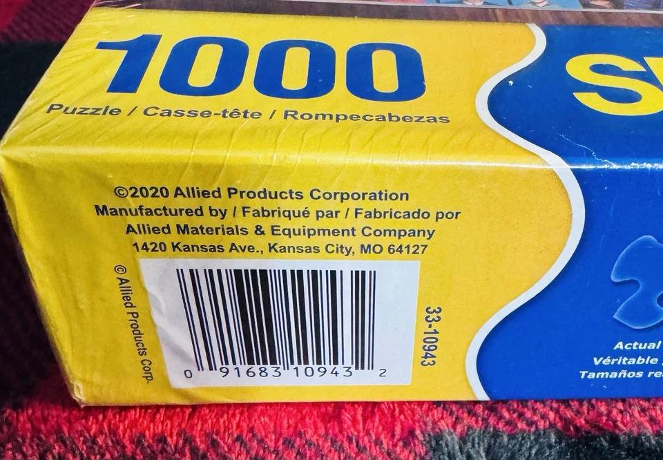 Rompecabezas Springbok What's On TV - 1000 piezas: habilidades de memoria de cultura pop selladas Foto 2 de 3