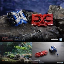 DR.WU DW-E59&E60 DRONE ROVER investigate Magnetic Tape Set Action Figure Robots