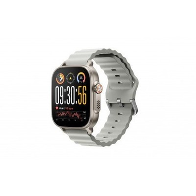Realme Watch 5 Titanium Silber Smartwatch 1,97 Zoll AMOLED NFC GPS