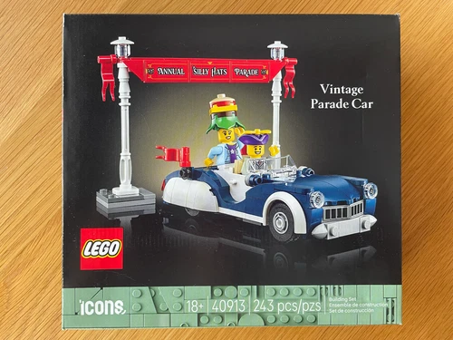 LEGO 40913 Vintage Parade Car – Icons Limited Edition – New, Sealed!