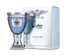 Aviator Karim Men Eau de Parfum By Zakat 3.4 FL OZ / 100ml NEW FREE SHIPPING