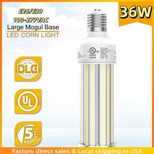 36W LED Corn light Bulb Mogul Base Warehouse High Bay Lamps 5000 K Daylight E39