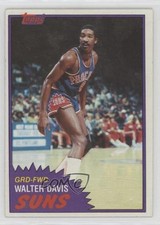 1981-82 Topps Walter Davis #33 HOF 05v0