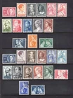 GREECE 1956/7 ROYAL FAMILY SETS I&II VERY FINE USED