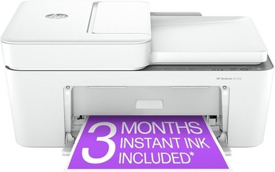 HP DeskJet 4255e All-in-One Smart Color Printer with 3 Months of Instant Ink