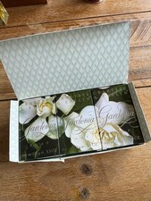 Crabtree & Evelyn Gardenia Soap X3 New Unused Boxed Discontinued Vintage Rare