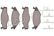 TOPRAN Bremsbelagsatz Scheibenbremse 104 252 für VW POLO 3 CLASSIC 6V2 2 86C 80