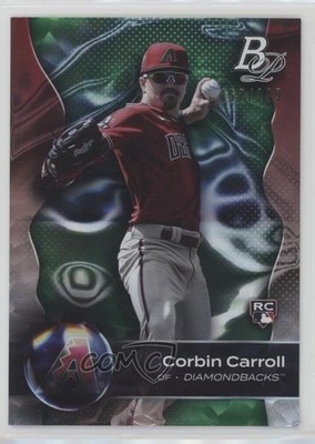 2023 Bowman Platinum Emerald Ice Foil 152/299 Corbin Carroll #31 Rookie RC 1dm4