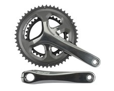 Shimano Tiagra 4700 Crankset Grey  2 x 10 Speed  Hollowtech II 