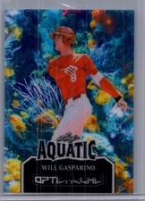 Will Gasparino 2025 Leaf Optichrome Baseball 1/1 Pre Production Proof