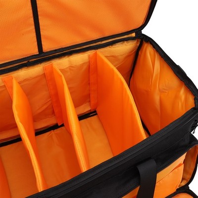 DJ Cable Bag Large Capacity Multiple Pockets DJ Gig Bag With 6 Detachable Di SET