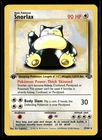 New ListingSnorlax (27) 27/64 Jungle 1st Edition MP