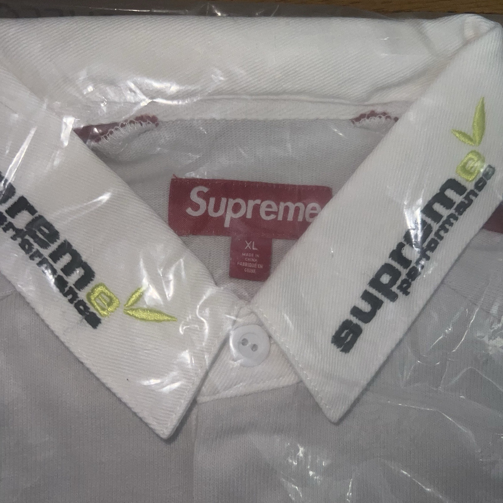 In-Hand Supreme Chest Stripe Rugby White Size: XL image 5