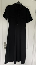Next ladies black dress 10