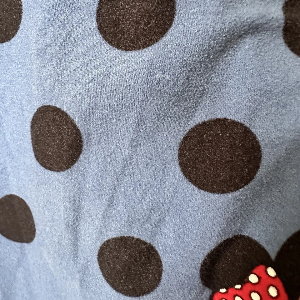 Lularoe Disney Minnie Mouse Leggings Azul Negro Lunares Rojo Blanco Arcos OS Talla Única Foto 4 de 4