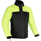 Oxford Rainseal Cycle MTB Over Coat Black Fluo Yellow