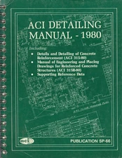 Aci Detailing Manual: 1980