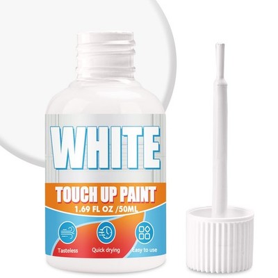 White Touch Up Paint Pen, Multi Surface White Paint for Wall, Door, Cabinets,...