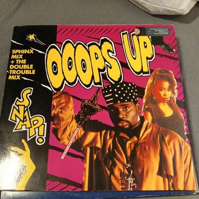 Snap - Oops up 12'' Maxi Single 1990 diverse Mixe Logic Records